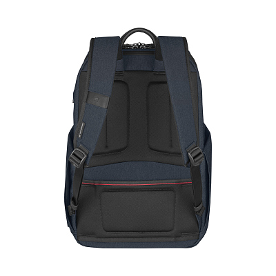 Рюкзак VICTORINOX Architecture Urban2 Deluxe Backpack 15”, синий, полиэстер/кожа, 31x23x46 см, 23 л