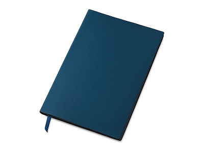 Блокнот в гибкой обложке А5 C1 софт-тач (Тёмно-синий)