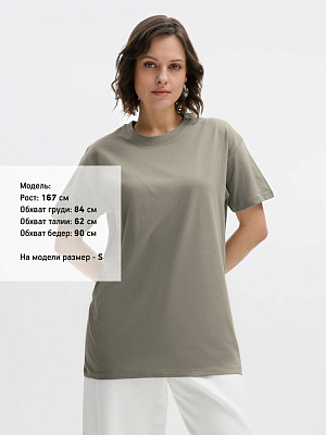 Футболка унисекс Regent 150, серая (стальная)