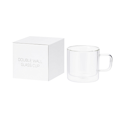 Кружка стеклянная с двойными стенками Luna