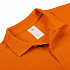 Рубашка поло ID.001 оранжевая - Фото 3