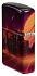 Зажигалка ZIPPO Cyber City с покрытием 540 Matte, латунь/сталь, оранжевая 38x13x57 мм - Фото 9