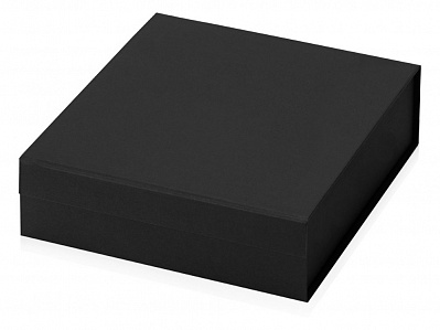 Коробка разборная с магнитным клапаном (Черный)
