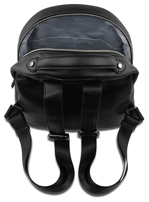 Рюкзак женский BUGATTI Cara, чёрный, полиуретан, 25,5х11х27,5 см, 7 л