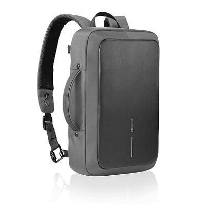 Сумка-рюкзак XD Design Bobby Bizz 2.0 с защитой от карманников (Темно-серый; черный)