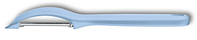 Овощечистка VICTORINOX универсальная, двустороннее лезвие из нержавеющей стали, голубая рукоять