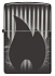 Зажигалка ZIPPO Classic с покрытием High Polish Black, латунь/сталь, черная, глянцевая, 38x13x57 мм - Фото 2