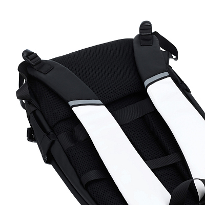 Рюкзак спортивный TORBER Xtreme 18", белый/чёрный, 31 х 12 х 46 см, 17л