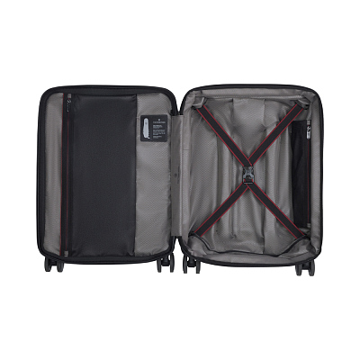 Чемодан VICTORINOX Spectra™ 3.0 Global Carry-On, красный, поликарбонат Sorplas™, 40x20x55 см, 39 л