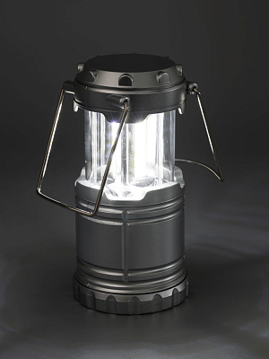 Кемпинговый фонарь Lindau, серебристый