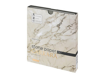 Еженедельник с каменной бумагой А5+ Carrara