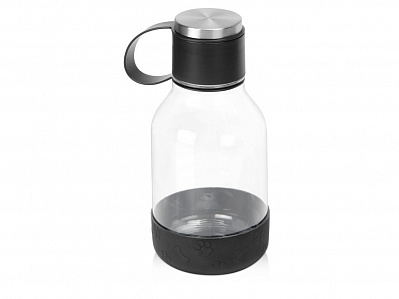 Бутылка для воды 2-в-1 Dog Bowl Bottle со съемной миской для питомцев, 1500 мл (Черный)