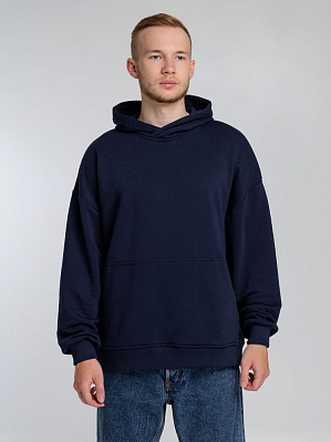 Худи оверсайз Kulonga Comfort, темно-синее (Синий)