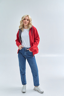 Толстовка женская STAN с капюшоном на молнии сэндвич 320, 19