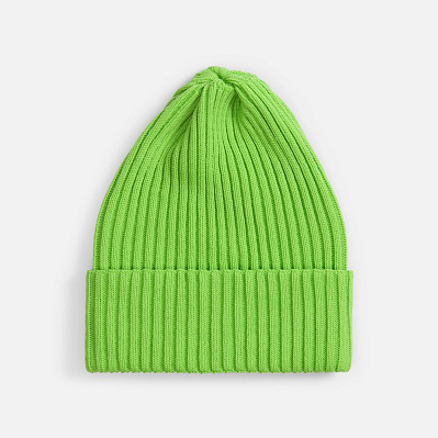 Шапка Yong, ярко-красная (кармин) (Салатовый)