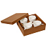 Набор "Ксю":чайная пара (4шт) и чайная ложка (4шт) с подставкой в подарочной упаковке - Фото 7