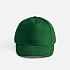 Бейсболка Long Beach, темно-зеленая - Фото 2