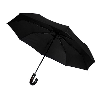 Автоматический противоштормовой зонт Конгресс  (Черный)