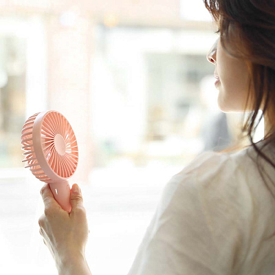 Портативный вентилятор Solove N9P, розовый