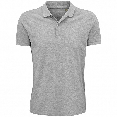 Рубашка поло мужская Planet Men  (Серый меланж)