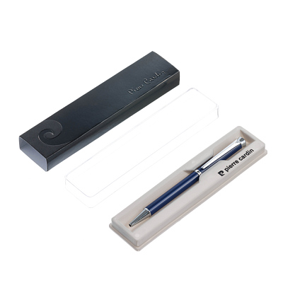 Ручка шариковая Pierre Cardin CRYSTAL,  цвет - синий. Упаковка Р-1.