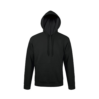 Толстовка унисекс с капюшоном SNAKE 280 (Чёрный)