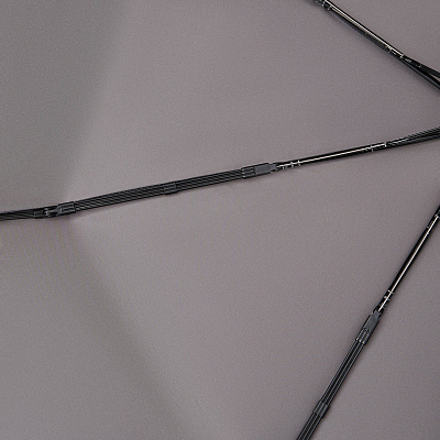 Зонт складной Пассат (Passat), серый