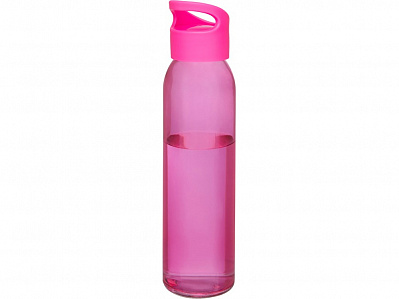 Бутылка спортивная Sky из стекла (Розовый)