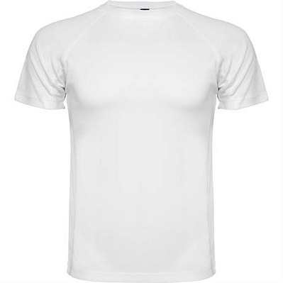 Спортивная футболка MONTECARLO мужская, БЕЛЫЙ 2XL (Белый)