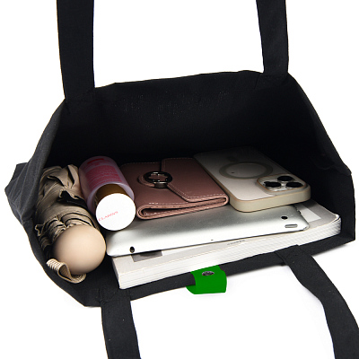 Сумка для покупок Rock’n’ROLL 260 г/м², зелёная