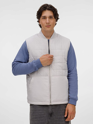 Жилет унисекс Warmbridge, светло-серый