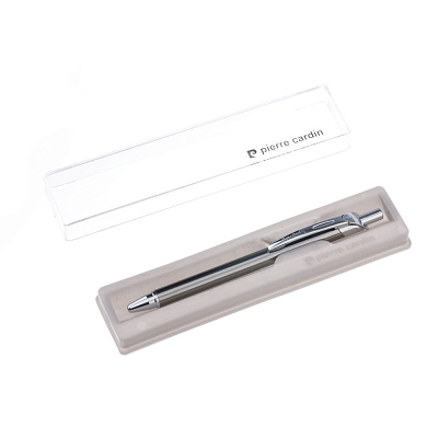 Ручка шариковая Pierre Cardin ACTUEL. Цвет - черный. Упаковка Р-1