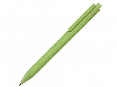Ручка шариковая Pianta из пшеницы и пластика (Зеленый)