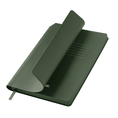 Ежедневник Молто (Molto) недатированный, зеленый