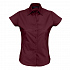 Рубашка женская с коротким рукавом Excess, бордовая - Фото 1