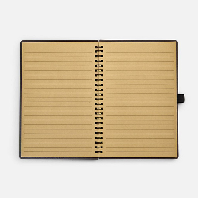 Блокнот на спирали Coffeist, коричневый