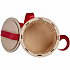 Коробка Drummer, круглая, с красной лентой - Фото 4