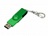 USB 3.0- флешка промо на 32 Гб с поворотным механизмом и однотонным металлическим клипом - Фото 2