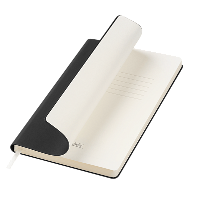 Ежедневник Star недатированный, черный (без упаковки, без стикера) (Черный, бежевый)