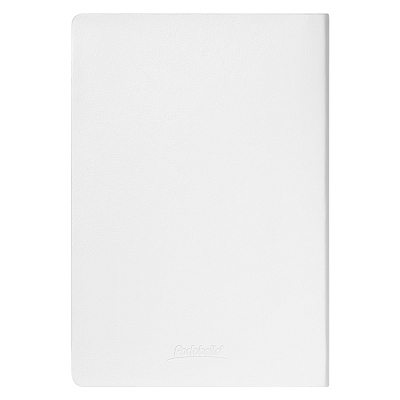 Ежедневник Galaxy недатированный, гибкая обложка, срез голограф. фольга, белый