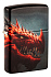 Зажигалка ZIPPO Dragon Design с покрытием 540 Matte, латунь/сталь, черная, 38x13x57 мм - Фото 1