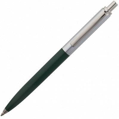 Ручка шариковая Popular, зеленая (Зеленый)