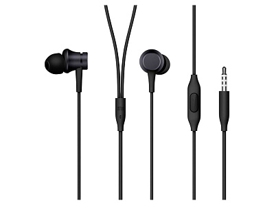 Наушники Mi In-Ear Headphones Basic (Черный)