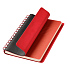 Подарочный набор Vista, черный/красный (ежедневник, ручка, аккумулятор) - Фото 2