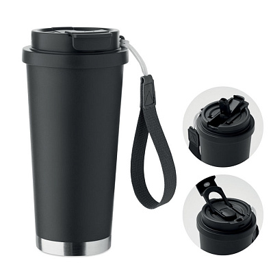 Double wall tumbler 500ml (Чёрный)