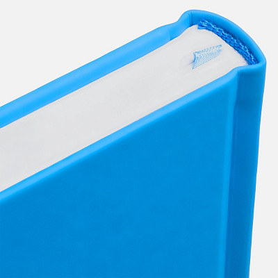 Ежедневник Favor Metal, недатированный, голубой