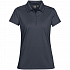 Рубашка поло женская Eclipse H2X-Dry, темно-синяя - Фото 1