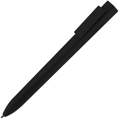 Ручка шариковая Swiper SQ Soft Touch, черная (Черный)