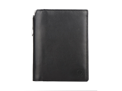 Органайзер для документов Classics Black с шариковой ручкой