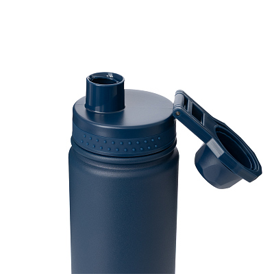 Термобутылка вакуумная герметичная Савона (Savona), синяя